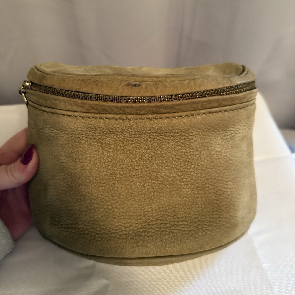 COACH Vintage Sonoma Tote Fishing Creel Crossbody Shoulder Bag Olive Green Sage